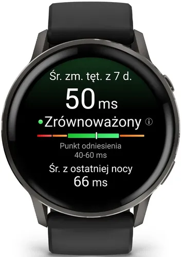 Zegarek sportowy GARMIN Venu 4 45mm Czarny