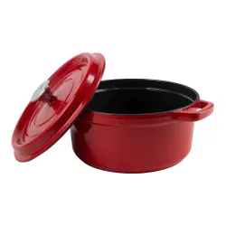 Garnek VINTAGE CUISINE VC2P2619BF20CP Czerwony 26 cm