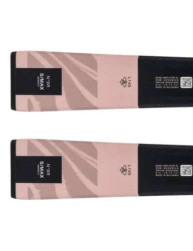 Narty damskie SALOMON S/MAX N°8R + wiązania SALOMON M10 z GRIP WALK - Długość (cm) - 150