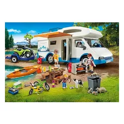 Playmobil Zestaw Family Fun 9318 Wycieczka kamperem