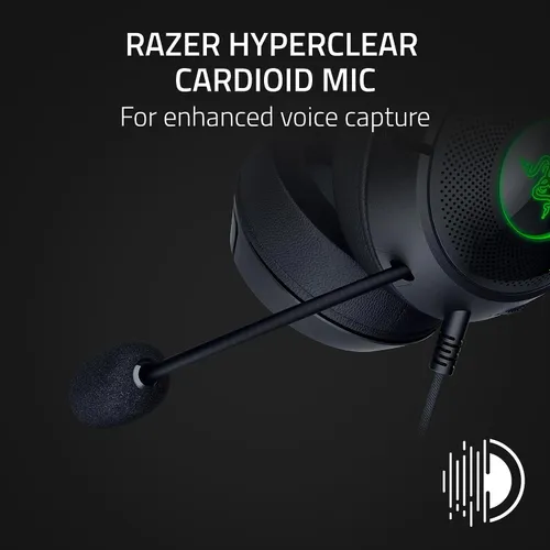 Проводные наушники с микрофоном Razer Kraken Kitty V2 Black