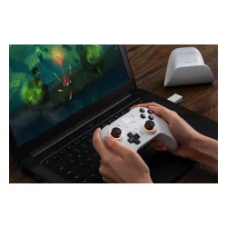 Pad 8BitDo Ultimate 2 Bluetooth Controller do Nintendo Switch / Switch 2 Bezprzewodowy Biały