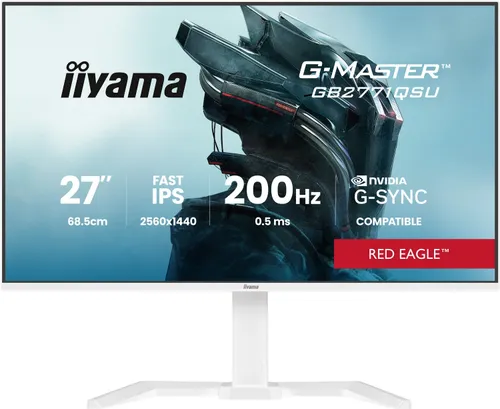 iiyama G-Master GB2771QSU-W1 Red Eagle - 200Hz | QHD | Fast IPS | 27''