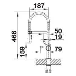 Bateria Blanco Catris-S FLEXO Stal szlachetna