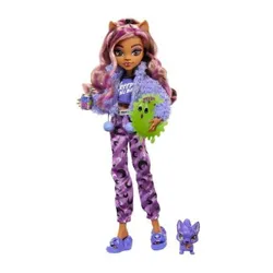 Lalka MONSTER HIGH Piżama Party Clawdeen Wolf HKY67