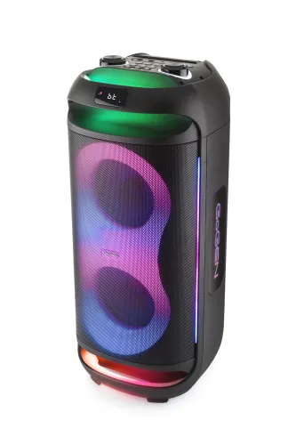 Power Audio GoGEN PARTEE BPS696 70W Bluetooth Mikrofon Karaoke Czarny