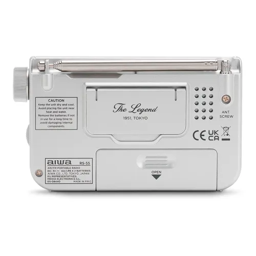 Radioodbiornik Aiwa RS-55/SL Radio FM Srebrny