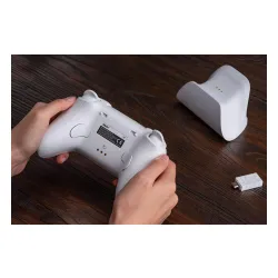 Pad 8BitDo Ultimate 2 Wireless Controller do PC, Android Bezprzewodowy Biały