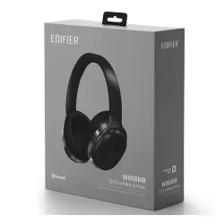Słuchawki bezprzewodowe Edifier W860NB Nauszne Bluetooth 5.0 Czarny