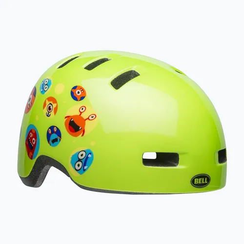 Kask rowerowy dziecięcy Bell Lil Ripper Jr monsters gloss green