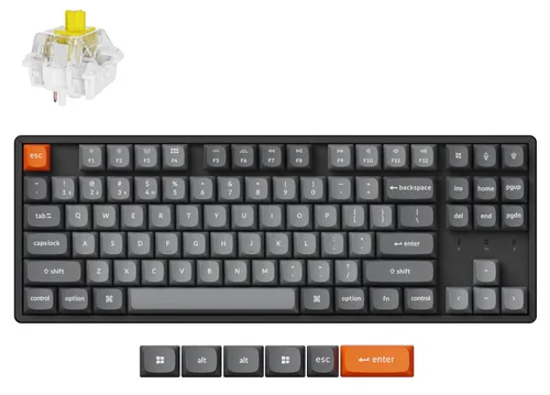 Klawiatura Keychron K8 Max QMK Wireless Super Banana Switch