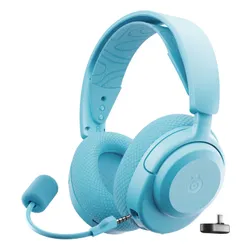 Słuchawki STEELSERIES Arctis Nova 3P Wireless, Nauszne, Dźwięk przestrzenny Niebieski