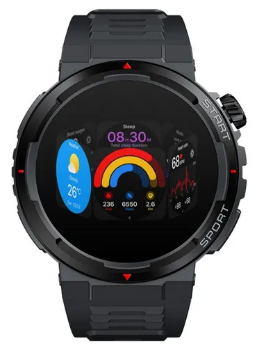 Smartwatch ZEBLAZE Ares 3 Plus Czarny