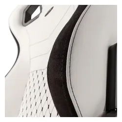 Fotel Noblechairs EPIC White Black Gamingowy do 120kg Skóra ECO Biało-czarny