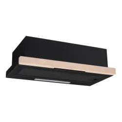Okap Akpo WK-7 Light Wood Eco 60 Czarny matowy