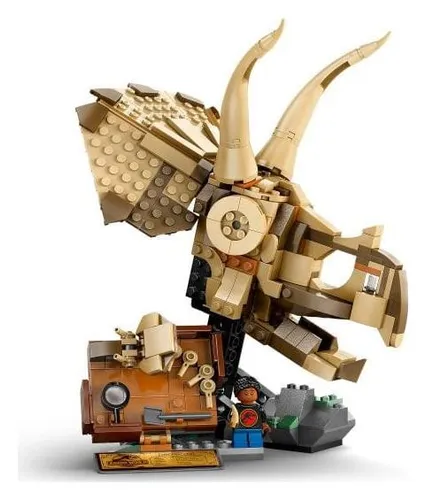 LEGO Jurassic World 76969 Szkielety dinozaurów: czaszka triceratopsa