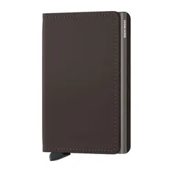 Portfel ochrona RFID Secrid Slimwallet Matte - truffle