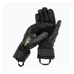 Rękawice narciarskie męskie LEKI WCR Venom Speed 3D black ice/lemon
