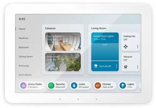 Asystent głosowy AMAZON Echo Hub 8 Biały