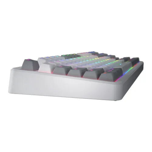 Klawiatura mechaniczna Hator Rockfall 3 Wireless Aurum Lemon Biało-Szary