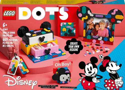 LEGO Dots Mickey Mouse ve Minnie Mouse-Okul Seti (41964)