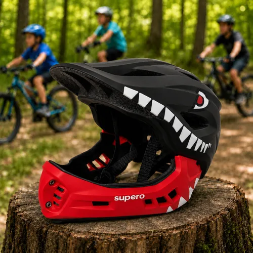Kask rowerowy dla dziecka rozmiar S, dziecięcy motor dzieci motocyklowy