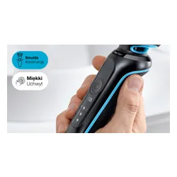 Golarka BRAUN Seria 5 51-M1000S Na mokro i sucho