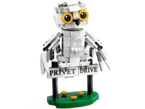 LEGO HARRY POTTER 76425 HEDWIGA Z WIZYTĄ NA UL. PRIVET DRIVE 4 klocki +7lat