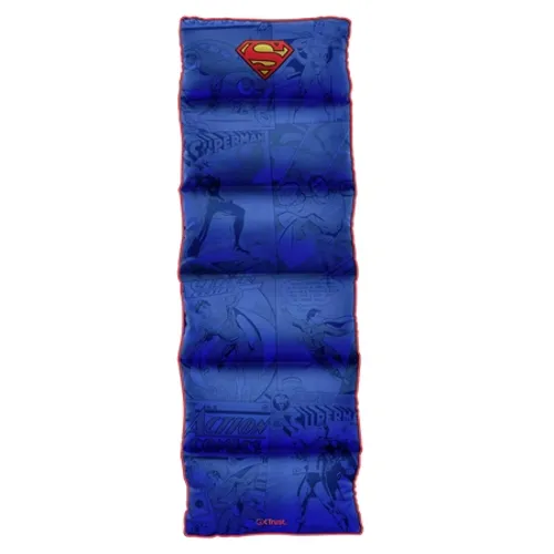Fotel Trust GXT 718SM Rayzee Gamingowy do 125kg Skóre ECO Niebieski Superman