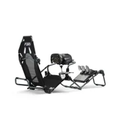 Fotel Next Level Racing NLR-S015GR F-GT Lite Carbon Grey Edition Wyścigowy do 130kg Czarno-szary