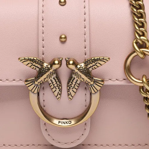 Pinko Love One Micro Bag C pe 23 PCPL 100064 A0f1 Cipria / aur antic Q81Q