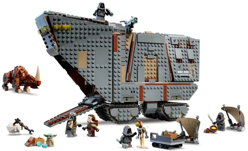 LEGO 75453 Star Wars: Мандалорский песчаный краулер джавов, набор кубиков 14+