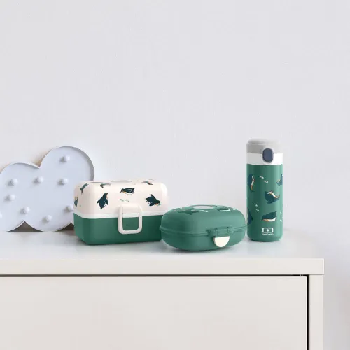 Lunchbox śniadaniówka Monbento MB Gram - green penguin
