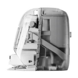 Robot sprzątający DJI Romo P Funkcja mopowania Stacja oczyszczająca Tworzenie mapy pomieszczenia 56,64dB