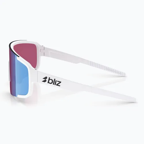 Okulary przeciwsłoneczne Bliz P003 Nano Optics Nordic Light matte white/begonia/violet blue multi