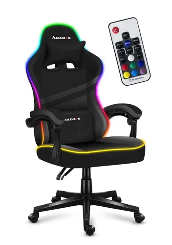 Fotel HUZARO Force 4.4 RGB Czarny