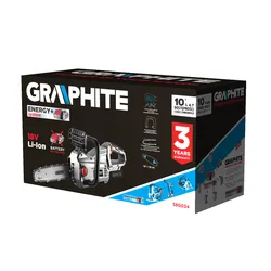 Аккумуляторная цепная пила Graphite 58G034