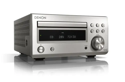 Amplituner Denon RCD-M41DAB 2.1-kanałowy Bluetooth Srebrny