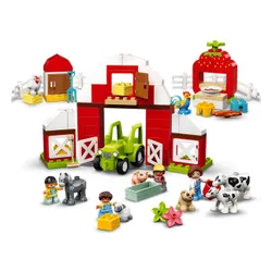 Конструктор Lego Duplo сарай, трактор и домашний скот (10952)