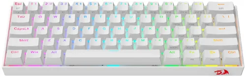 Klawiatura mechaniczna Redragon Draconic PRO K530 Brown Switch Biały