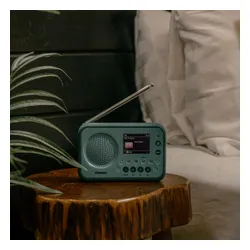 Радиоприемник Sangean DPR-76BT FM-радио DAB + Bluetooth светло-голубой