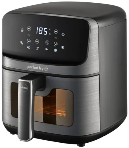 Air Fryer Frytkownica beztłuszczowa ELDOM FR45 Fritelo 4.2l z okienkiem do obserwacji postępów gotowania