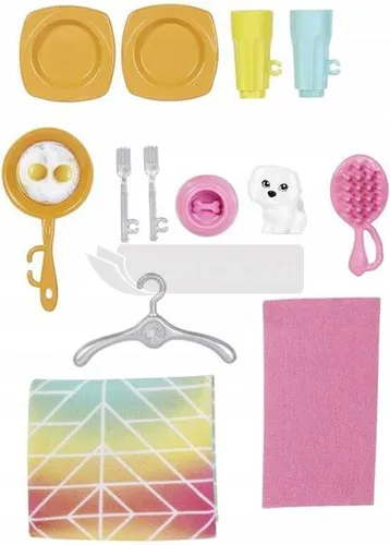 Barbie Kompaktowy domek + lalka (HCD48)