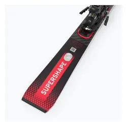 Narty zjazdowe HEAD Supershape e-Rally SW BB-PR + PRD 12 GW black/red