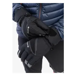 Rękawice narciarskie Ziener Gunar GTX - black/magnet