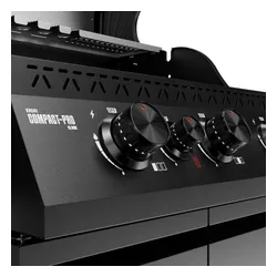 Grill gazowy KOLER Krone Compact Pro Czarny 15.8 kW 60 x 46 cm