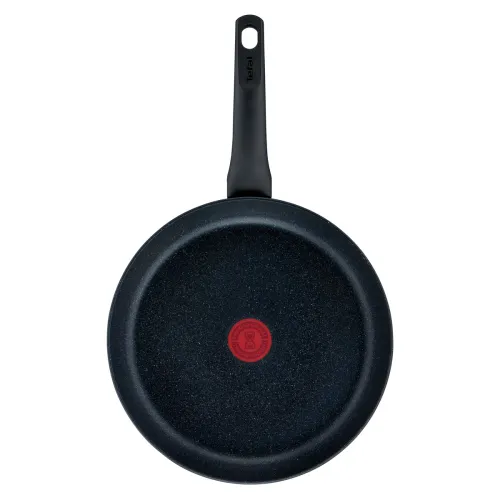 TEFAL Black Stone 24 cm czarna - patelnia nieprzywierająca