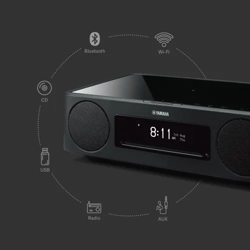 Yamaha MusicCast 200 TSX-N237D 50 Вт Wi-Fi Bluetooth AirPlay Радио FM, DAB+, Интернет Белый