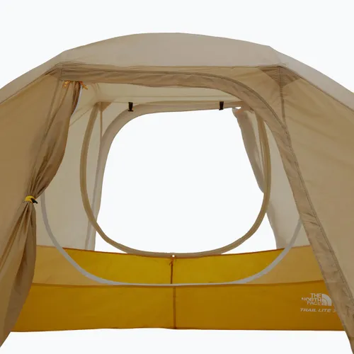 Трекинговая палатка The North Face Trail Lite на 3 человека khaki stone/ arrowwood yellow
