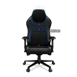 Fotel YUMISU 2054 Magnetic Y-2054F-BB Czarny